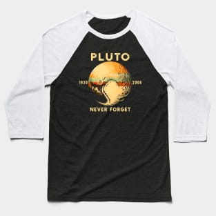 Vintage Retro Planet Pluto 1930-2006 T-Shirt - Nostalgic Space Tee Baseball T-Shirt